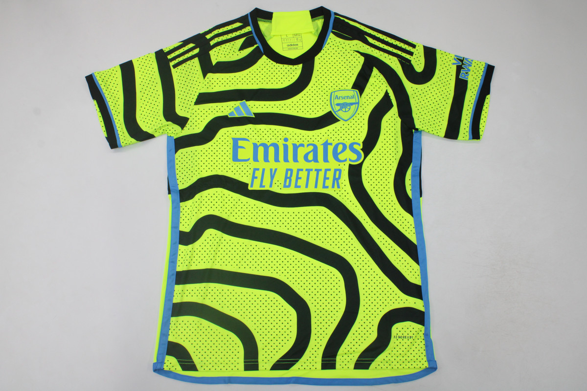 AAA Quality Arsenal 23/24 Away fluorescent Yellow Jersey